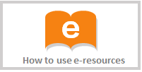 for How to use e-resources