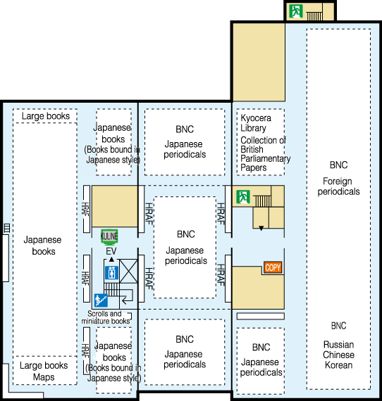 Basement 2nd Floor Map