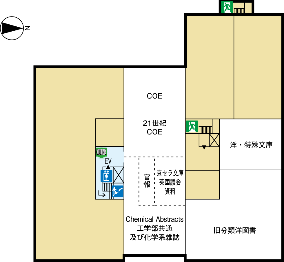 館内地図B下