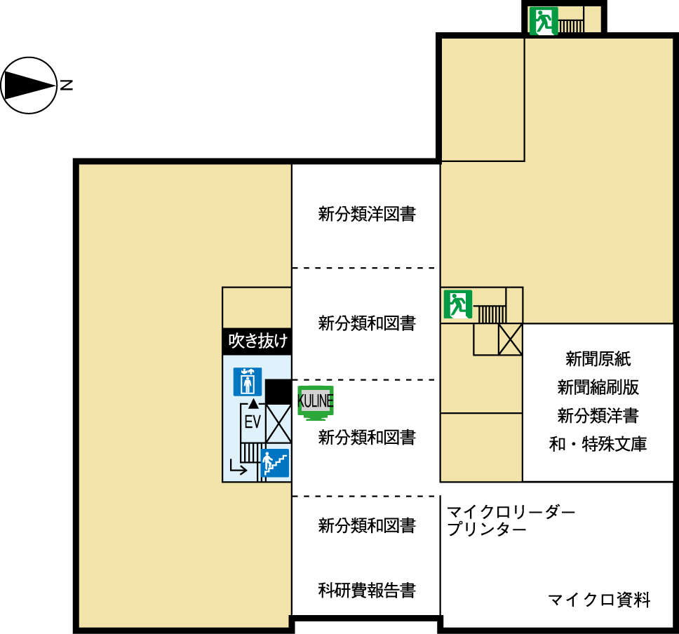 館内地図B上