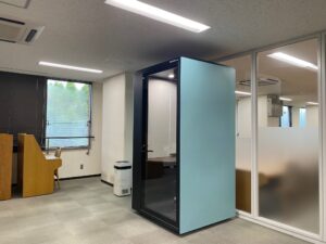 個室ブース外観