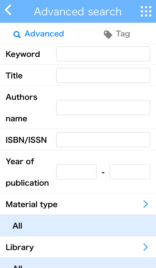 Advanced Search