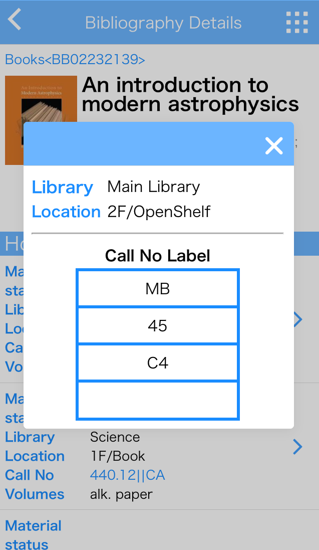 Call No